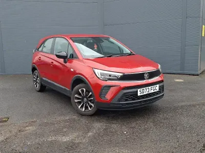 Used Vauxhall Crossland Design Edition 2023 Red SUV