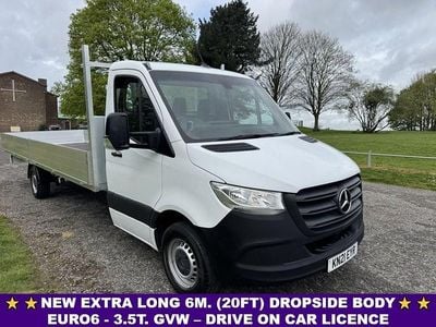 Begagnad Mercedes Sprinter Progressive 150 HK (110 kW) 2021 Vit Van
