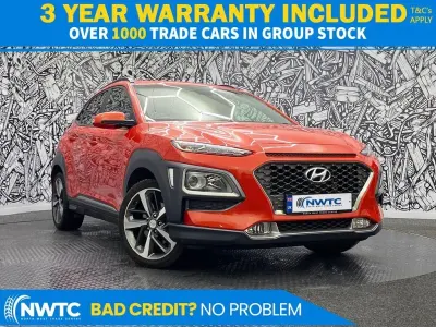 Used Hyundai Kona Premium SE 120 HP (88 kW) 2019 Orange SUV