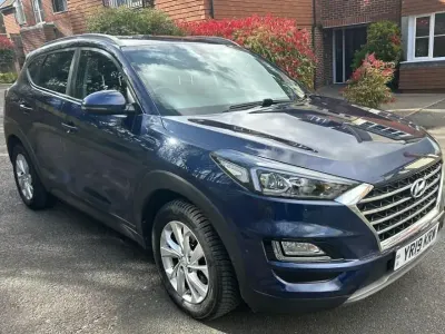Usado Hyundai Tucson SE 177 HP (130 kW) 2019 Azul SUV