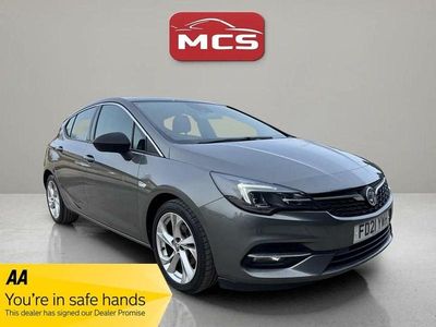 Used Vauxhall Astra SRi 145 HP (106 kW) 2021 Grey Hatchback