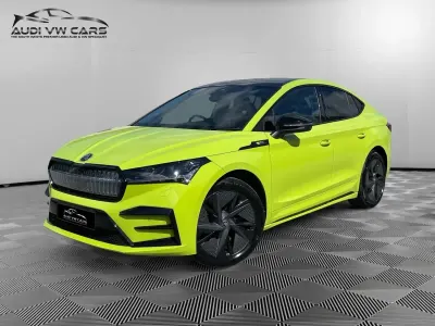 Used Skoda Enyaq iV vRS 219 kW (299 HP) 2023 Green SUV