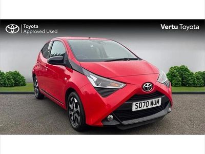 Used Toyota Aygo Trend 72 HP (52 kW) 2020 Red Hatchback