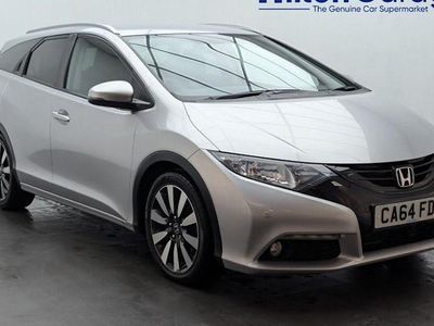 Silver Used 2014 Honda Civic SR Estate | £11,650 (A bit pricey)
