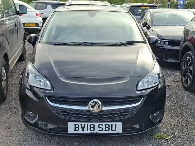Used Vauxhall Corsa SRi 90 HP (66 kW) 2018 Black Hatchback