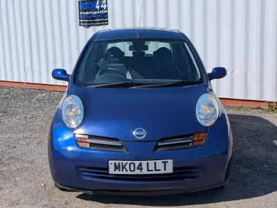 Used Nissan Micra SE 2004 Blue Hatchback