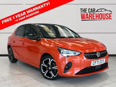 Used Vauxhall Corsa Edition 99 HP (72 kW) 2022 Orange Hatchback