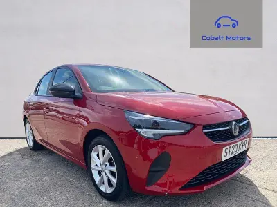 Used Vauxhall Corsa 75 HP (55 kW) 2020 Red Hatchback