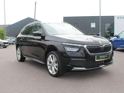 Used Skoda Kamiq SE L Executive 110 HP (80 kW) 2023 Black magic pearl effect SUV