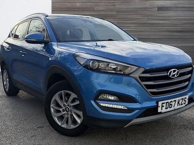 Blue Used 2017 Hyundai Tucson SE SUV | £9,999 (Fair price)