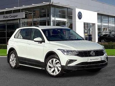 White Used 2022 VW Tiguan Life SUV | £18,491 (Good price)