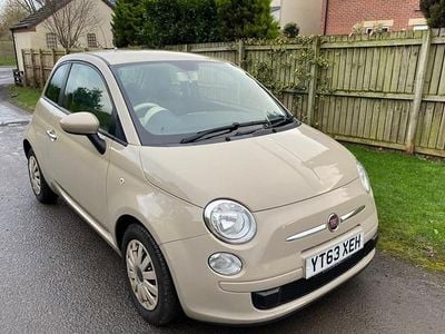 Beige Used 2013 Fiat 500 S Hatchback | £3,190 (Fair price)