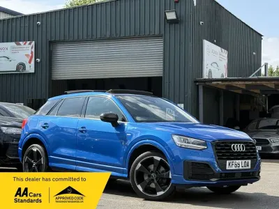 Used Audi Q2 Advanced 150 HP (110 kW) 2019 Blue SUV