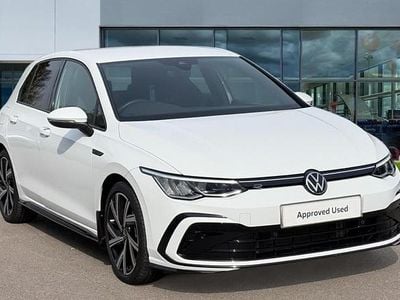 Used VW Golf VIII R-line 130 HP (95 kW) 2024 White Hatchback