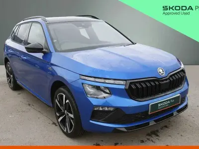 Used Skoda Kamiq Monte Carlo 115 HP (84 kW) 2024 Blue SUV