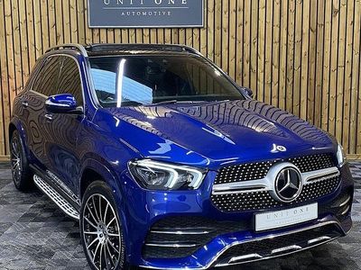 Used Mercedes GLE300 AMG line 245 HP (180 kW) 2021 Blue Estate