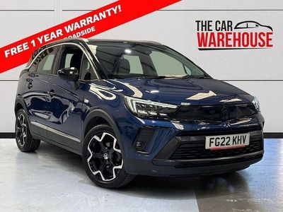 Used Vauxhall Crossland Ultimate 108 HP (79 kW) 2022 Blue SUV