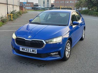 Used Skoda Fabia Comfort 2022 Blue Hatchback