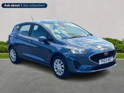 Used Ford Fiesta Trend 75 HP (55 kW) 2023 Blue Hatchback