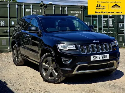 Usado Jeep Grand Cherokee Overland 247 HP (181 kW) 2017 Preto SUV