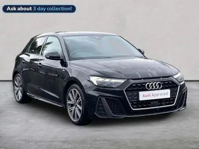 Used Audi A1 Sportback S-Line 110 HP (80 kW) 2023 Black Hatchback