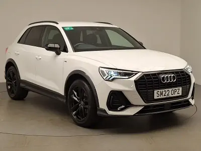 Used Audi Q3 Black Edition 150 HP (110 kW) 2022 White SUV