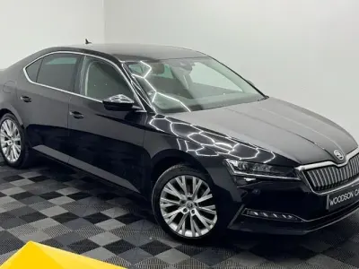 Used Skoda Superb SE L 218 HP (160 kW) 2023 Black Hatchback