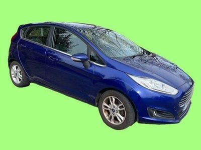 Used Ford Fiesta Zetec 100 HP (73 kW) 2017 Blue Hatchback