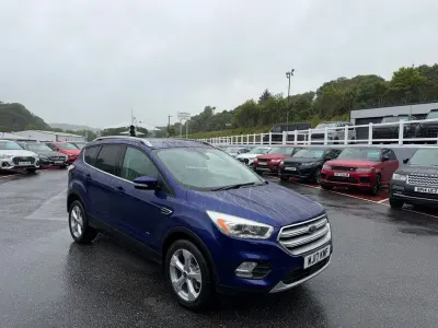 Used Ford Kuga Titanium X 182 HP (133 kW) 2017 Blue SUV
