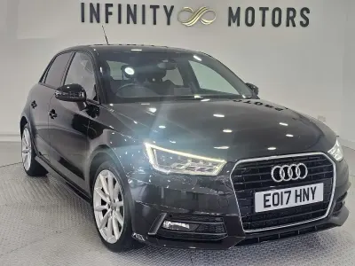 Used Audi A1 Sportback S-Line 125 HP (91 kW) 2017 Black Hatchback