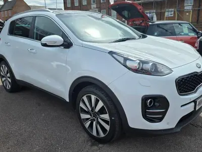 Used Kia Sportage 115 HP (84 kW) 2018 White SUV
