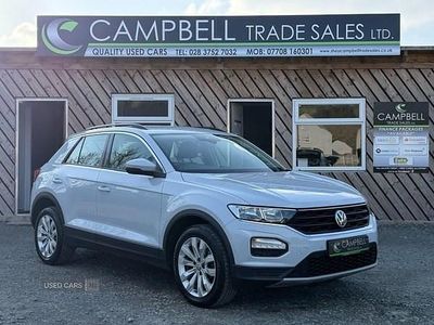 Used VW T-Roc SE 115 HP (84 kW) 2019 Silver SUV