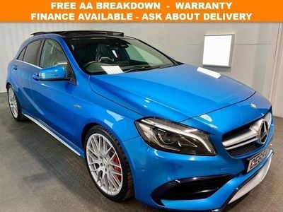 Blue Used 2015 Mercedes A45 AMG Premium Hatchback | £21,995 (A bit pricey)