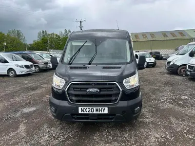 Used Ford Transit Trend 130 HP (95 kW) 2020 Black Van