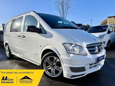 Begagnad Mercedes Vito 2012 Vit Van