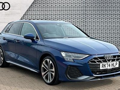 Used Audi A3 S-Line 150 HP (110 kW) 2024 Blue Hatchback