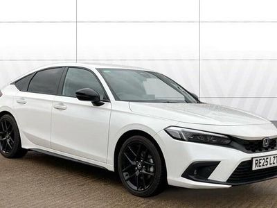 White Used 2025 Honda Civic Hybrid Hatchback | £27,863 (Fair price)