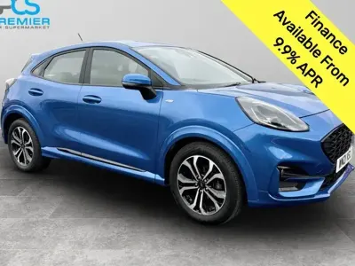 Used Ford Puma ST-Line 125 HP (91 kW) 2021 Blue SUV