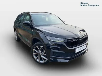 Usata Skoda Kodiaq SportLine 150 CV (110 kW) 2022 Nero SUV
