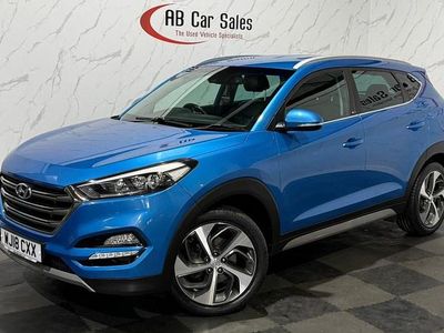Used Hyundai Tucson Edition 116 HP (85 kW) 2018 Blue SUV