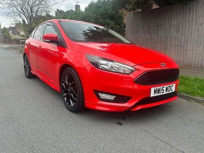 Red Used 2015 Ford Focus Zetec Hatchback | £6,995 (Fair price)