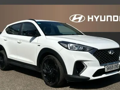 Used Hyundai Tucson N Line 177 HP (130 kW) 2019 White SUV