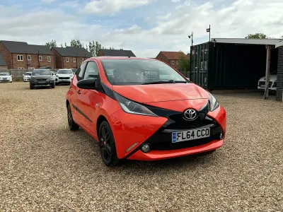 Used Toyota Aygo X-cite 2014 Orange Hatchback