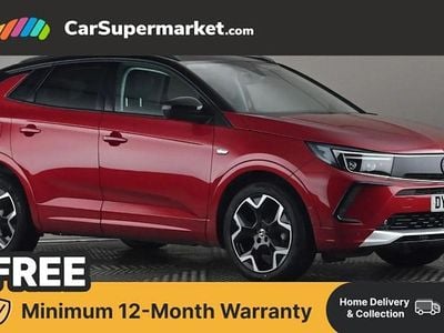 Used Vauxhall Grandland X Ultimate 131 HP (96 kW) 2024 Red SUV