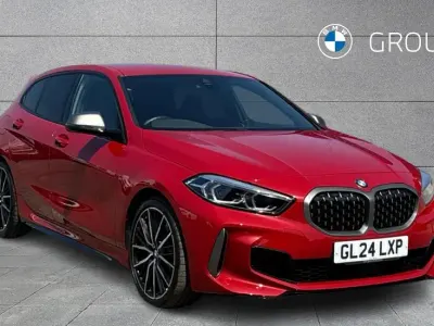 Used BMW M135 Comfort Edition 306 HP (225 kW) 2024 Red Hatchback