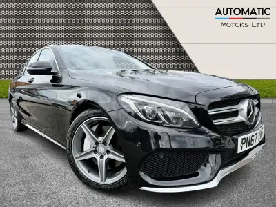 Begagnad Mercedes C250 AMG line 204 HK (150 kW) 2017 Svart Sedan