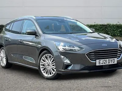 Used Ford Focus Titanium X 125 HP (91 kW) 2021 Grey Estate