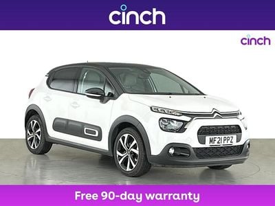 White Used 2021 Citroën C3 PureTech Hatchback | £10,749 (Fair price)