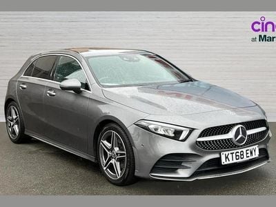 Used Mercedes A200 AMG Line Premium 161 HP (118 kW) 2019 Grey Hatchback