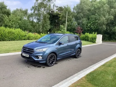 Used Ford Kuga ST-Line X 150 HP (110 kW) 2018 Blue SUV